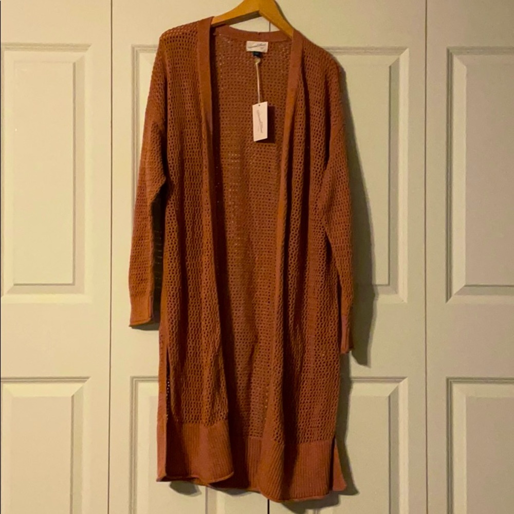 Knit cardigan